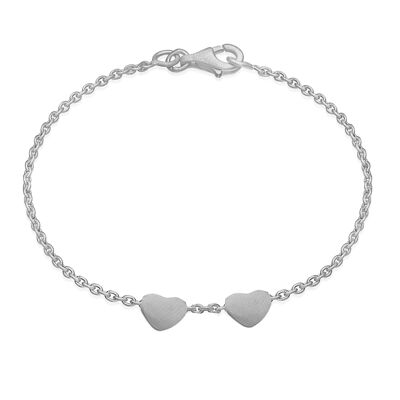 Bracelet coeur d'amour - 2 coeurs II