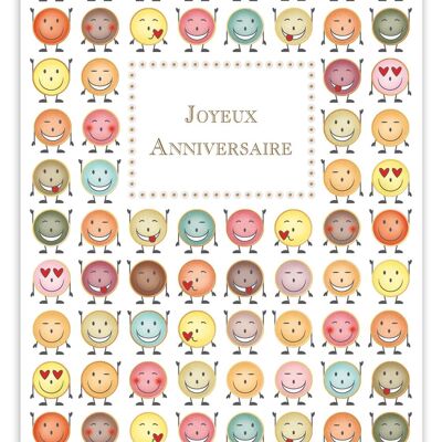 Joyeux anniversario (SKU: XL8946FR)