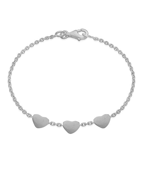 Love heart bracelet - 3 hearts II