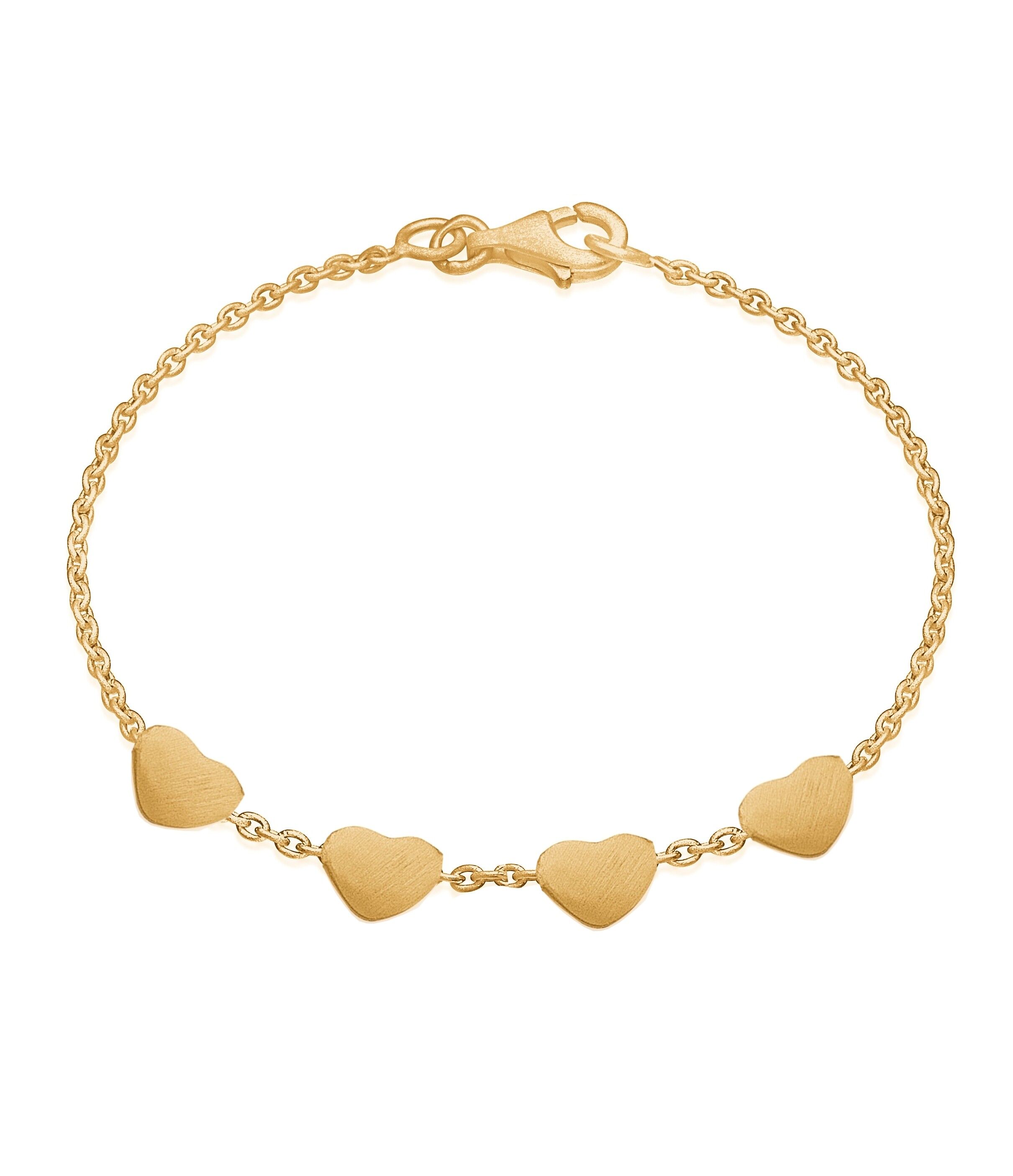 Liebesherz Armband - 4 Herzen I