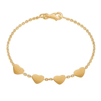 Bracciale Love Heart - 4 cuori I