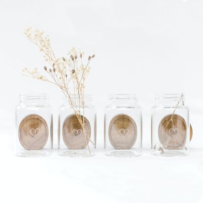 Storage Jar Set "Little Hearts" 250ml