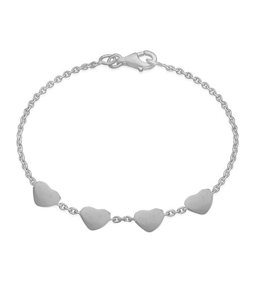 Love heart bracelet - 4 hearts II