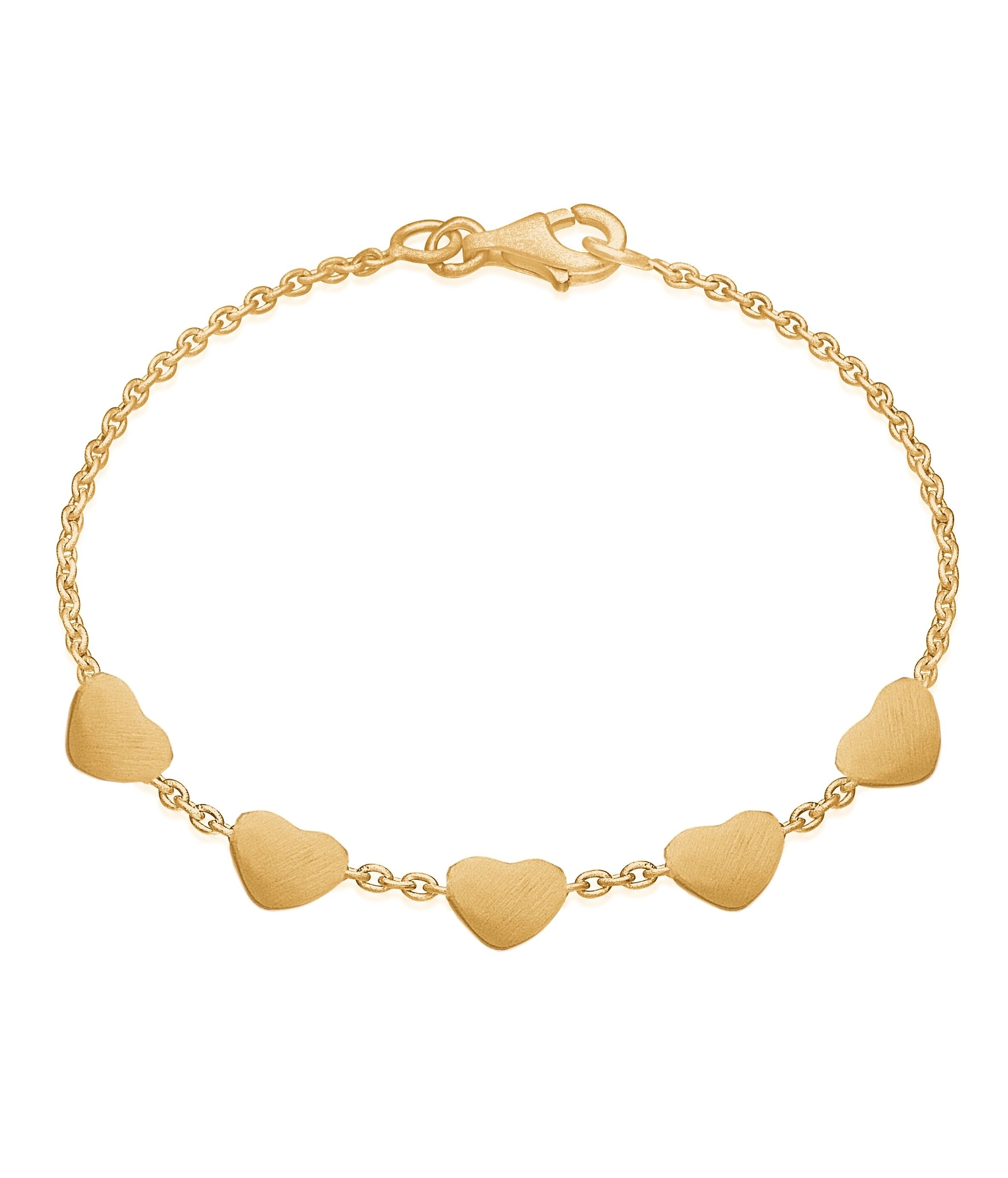 Liebesherz Armband - 5 Herzen I