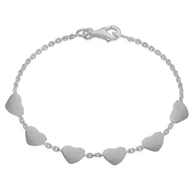 Love heart bracelet - 6 hearts II