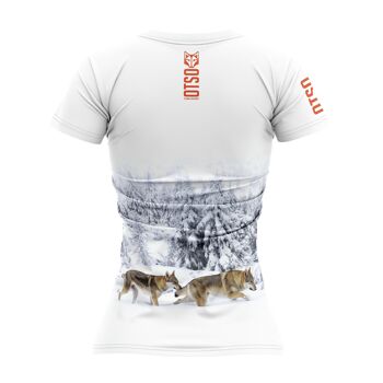 T-shirt à manches courtes pour femme Wolf 2