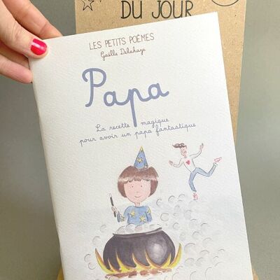 Papá: libro para niños - nacimiento, cumpleaños, regalo de vacaciones
