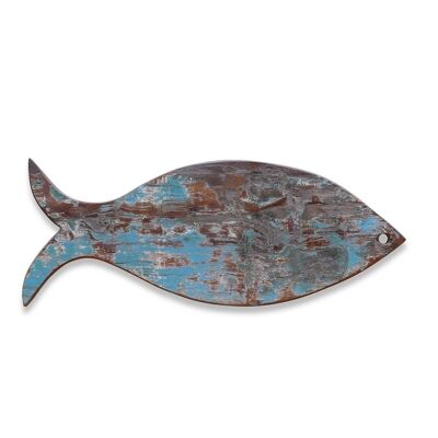 Poisson dessous de verre - accessoire en bois