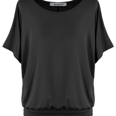 Van Der Rich ® - Tee Shirt Oversize Manche chauve souris  - Femme