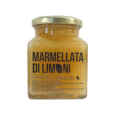 Marmelade - Marmellata di limoni - Marmelade de citron du Gargano (340g)