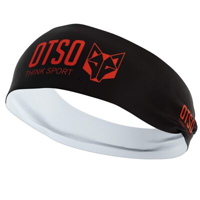 OTSO Sport Schwarz / Fluo Orange Stirnband