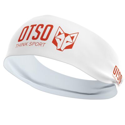 Cinta de Cabeza OTSO Sport White / Fluo Orange