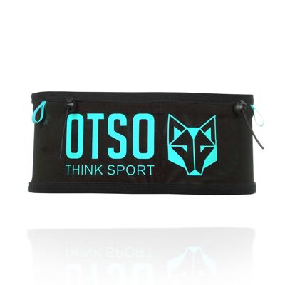 Black & Turquoise unisex running belt