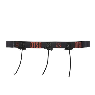 Ceinture Porte-Ceinture Noir & Orange