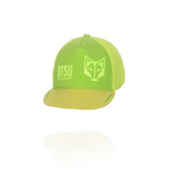 Casquette Snapback Vert Fluo & Jaune Fluo 5