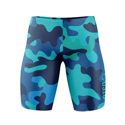 Jammer Mann Camo Blau