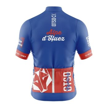Alpe D'Huez Maillot Cyclisme Manches Courtes Homme 2