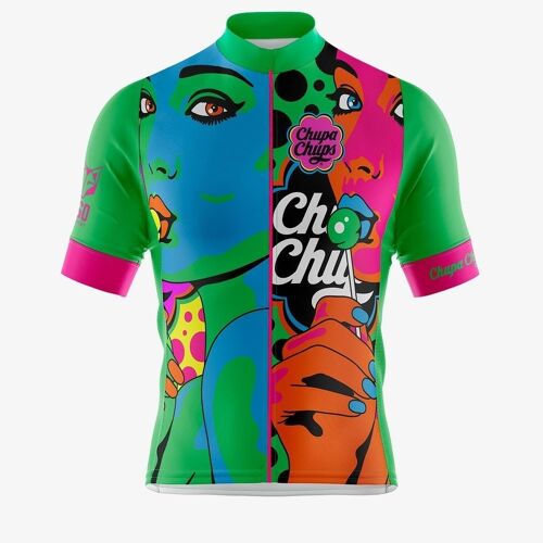 Maillot de Ciclismo Manga Corta Hombre Chupa Chups Warhool