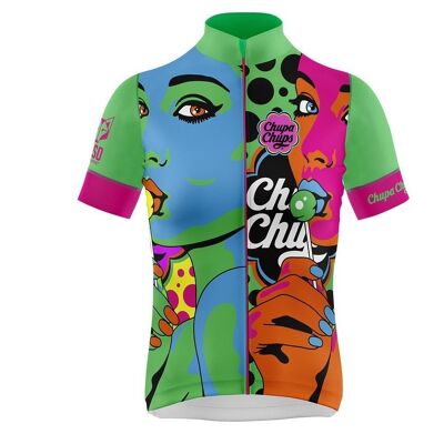 Chupa Chups Warhool Women's Short Sleeve Cycling Jersey