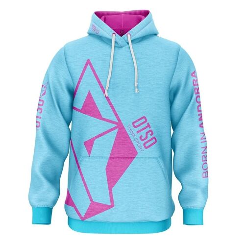 Sudadera Light Blue & Pink