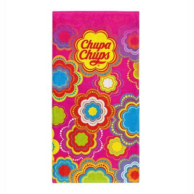 Mikrofaserhandtuch Chupa Chups Floral Pink (Outlet)