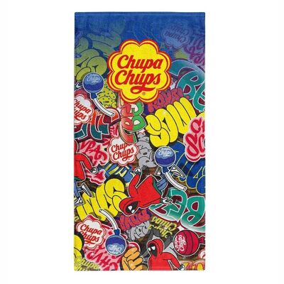 Microfiber towel Chupa Chups Graffiti