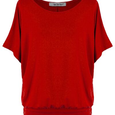 Van Der Rich ® - Oversized Batwing Sleeve Top - Women