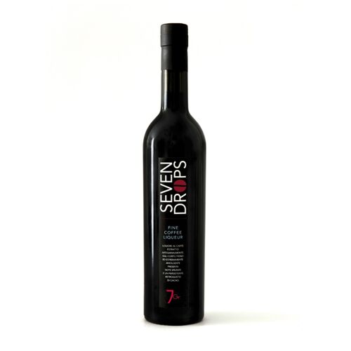 Coffee Liquor SEVENDROPS Bottle 50 cl.