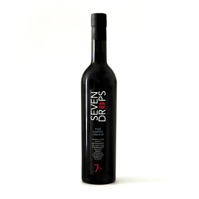 Coffee Liquor SEVENDROPS Bottle 50 cl.