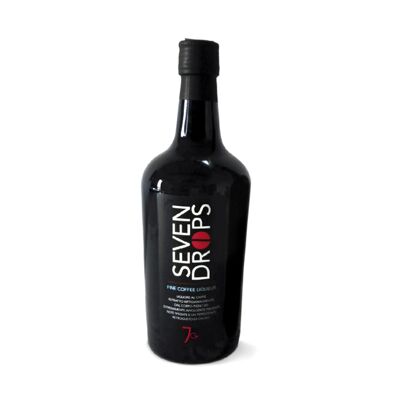 Liquore al caffè SEVENDROPS Bottiglia 70 cl.