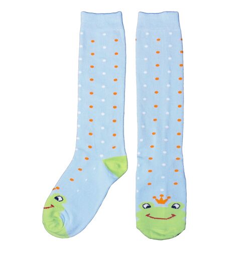 Knee socks for children >>Frog Prince<<