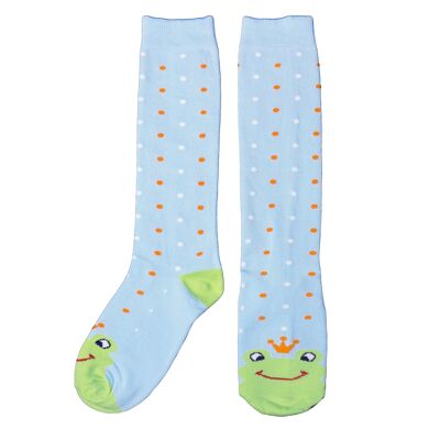 Chaussettes mi-bas pour enfants >>Prince Grenouille<<