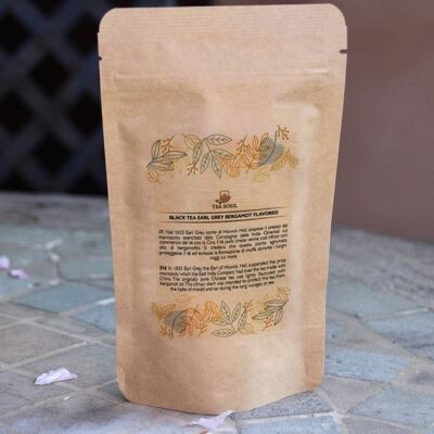 Schwarzer Tee aromatisiert mit Bergamotte 50gr