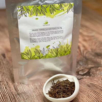 Yunnan Old Bush Bio-Roter (Schwarzer) Tee – 25 g