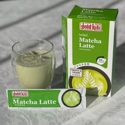 Matcha Latte im Beutel 10 x 25 gr