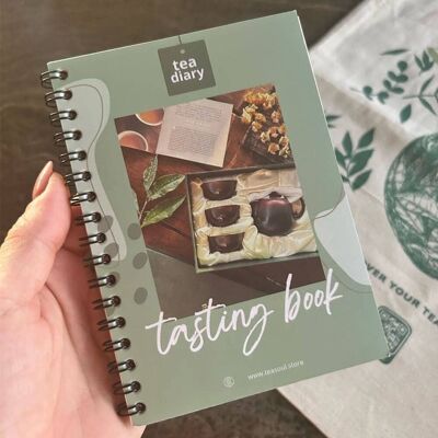 Tea Tasting Notebook Italian