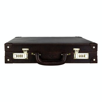 Grand porte-documents en cuir attaché pour homme - Parade's End 6