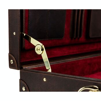 Grand porte-documents en cuir attaché pour homme - Parade's End 16