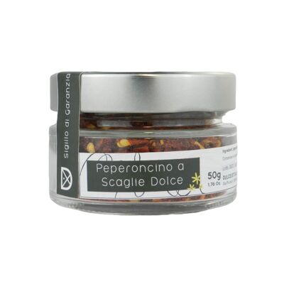 Peperoncino a Scaglie Dolce 50 gr Made in Italy