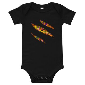 Body bébé "Griffes Kente" 1