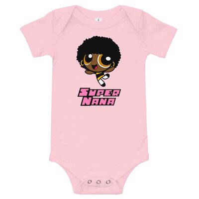 "Super girl" baby bodysuit