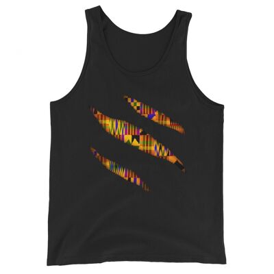 Tanktop „Kente B Claws“.