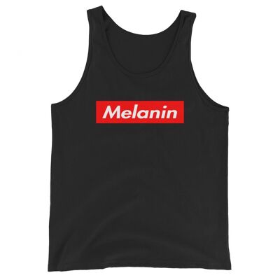 Tanktop „Melanin / Supreme Style“.