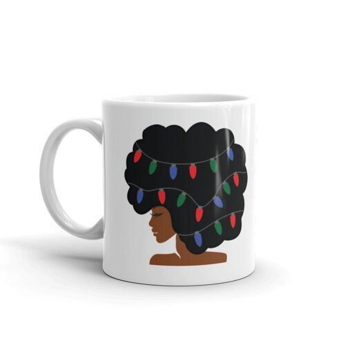 Mug "Christmas Lights - Afro" - Edition Limitée