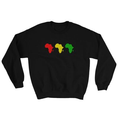 Pullover „Afrika Rot-Gelb-Grün“