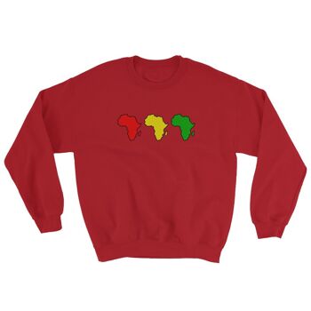 Pull "Afrique Rouge-Jaune-Vert" 5