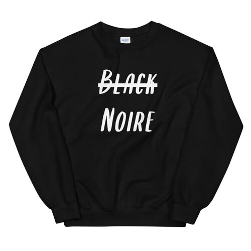 Pull "Noire, pas black"