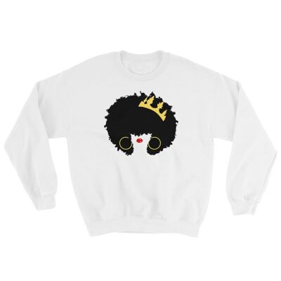 Pullover „Queen Afro“.