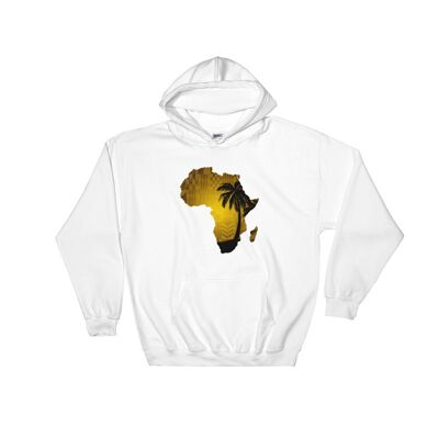 "Africa Wax" hooded sweatshirt