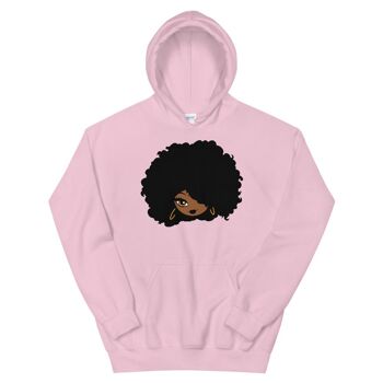 Sweatshirt capuche "Afro girl cartoon" 4